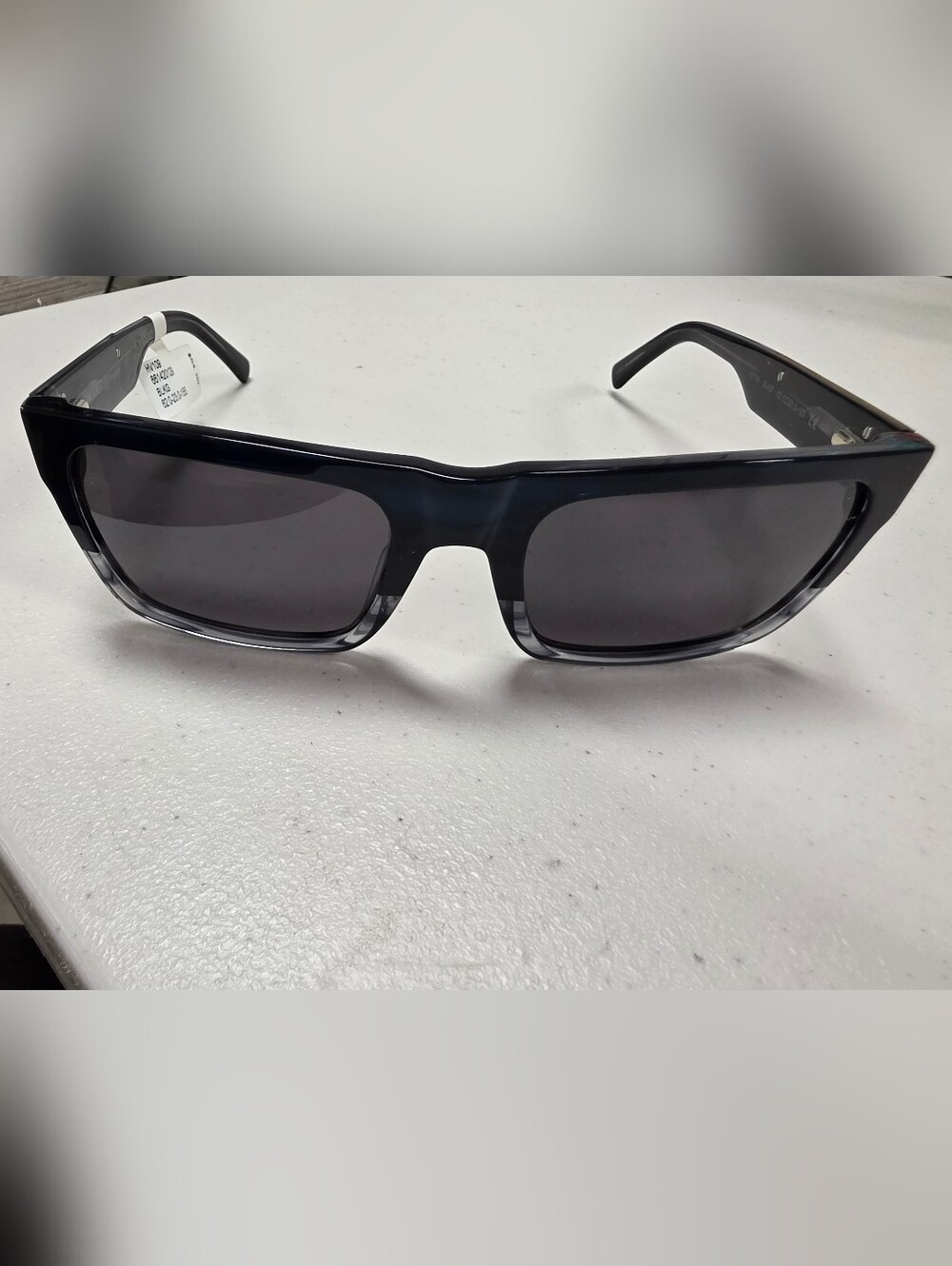 Phat Farm Black and Gray Rectangular Sunglasses